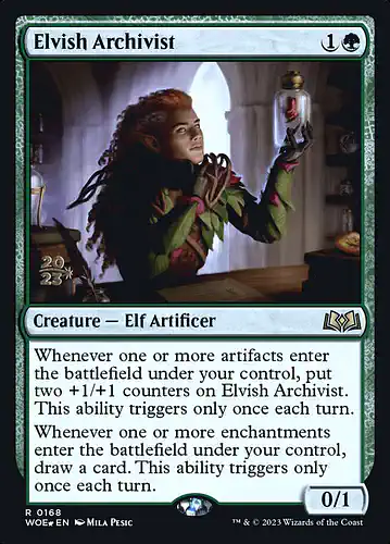Elvish Archivist - woe Spoiler