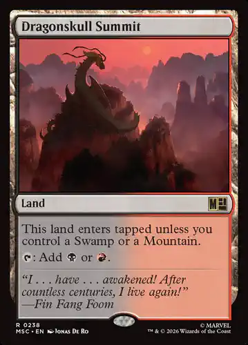 Dragonskull Summit - msc Spoiler