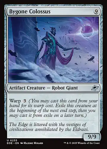 Bygone Colossus - eoe Spoiler