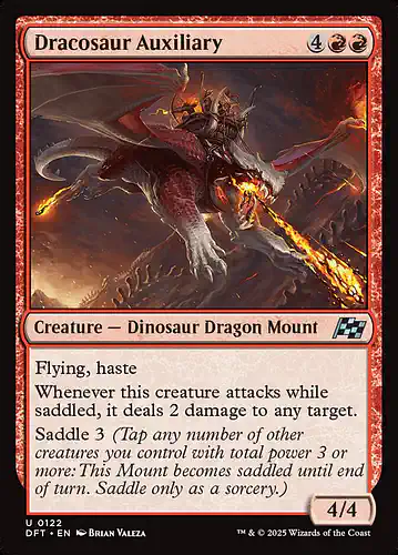 Dracosaur Auxiliary - dft Spoiler