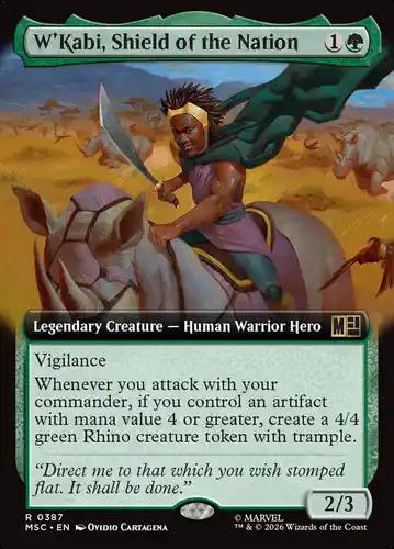 W'Kabi, Shield of the Nation - msc Spoiler
