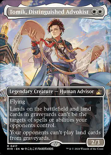Tomik, Distinguished Advokist - rvr Spoiler