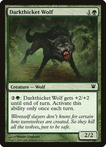 Darkthicket Wolf - isd Spoiler