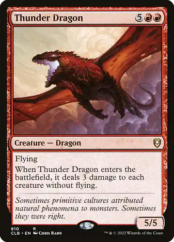 Thunder Dragon - clb Spoiler