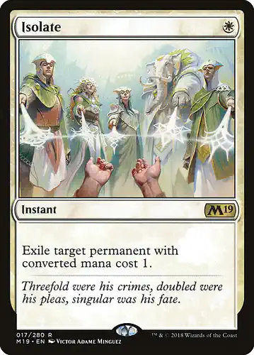 Isolate - m19 Spoiler