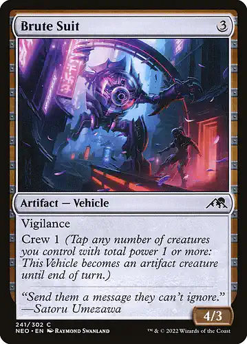Brute Suit - neo Spoiler