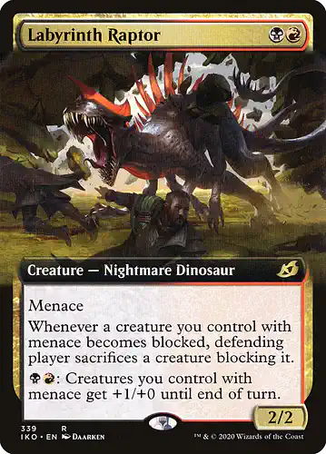 Labyrinth Raptor - iko Spoiler