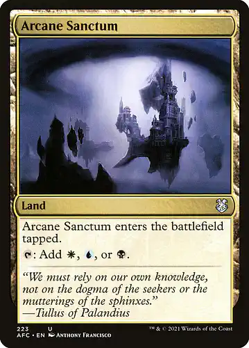 Arcane Sanctum - afc Spoiler
