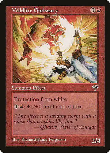 Wildfire Emissary - mir Spoiler