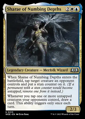 Sharae of Numbing Depths - woe Spoiler