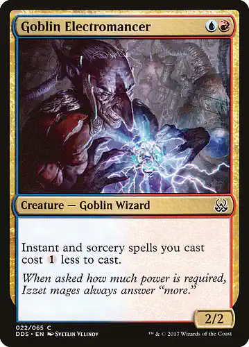 Goblin Electromancer - dds Spoiler