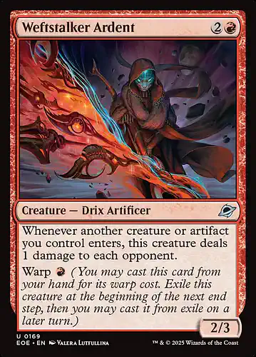 Weftstalker Ardent - eoe Spoiler