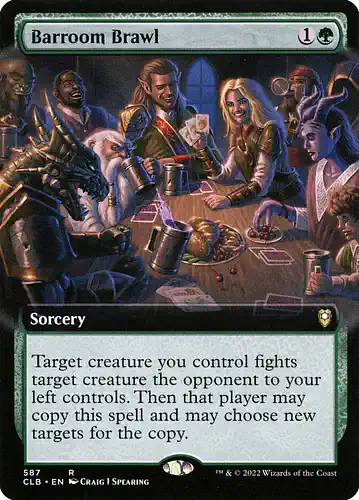 Barroom Brawl - clb Spoiler