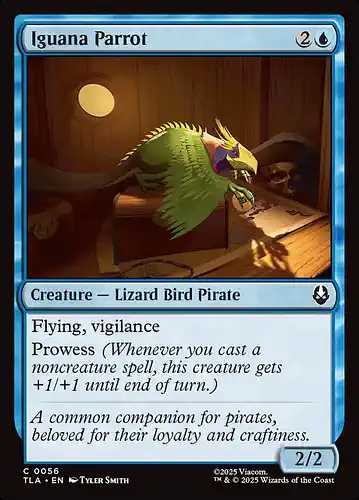 Iguana Parrot - tla Spoiler