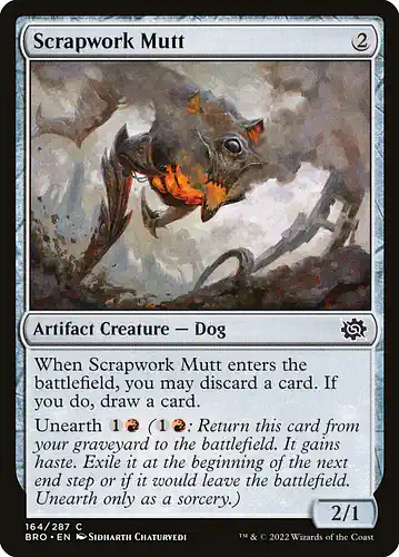 Scrapwork Mutt - bro Spoiler