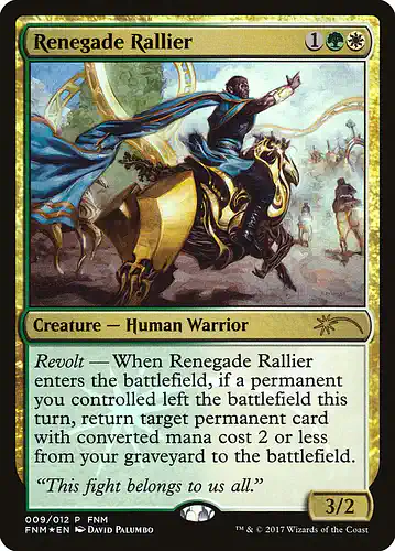 Renegade Rallier - f17 Spoiler