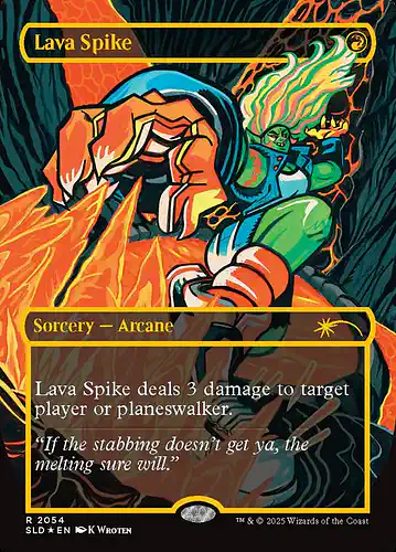 Lava Spike - sld Spoiler