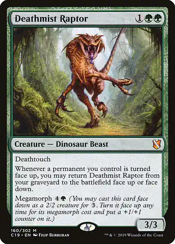 Deathmist Raptor - c19 Spoiler