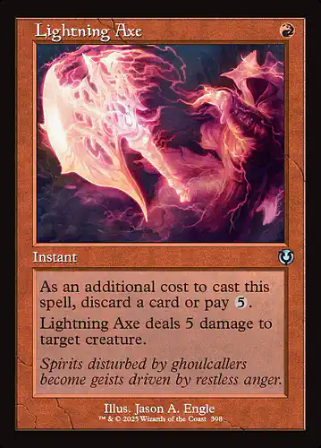 Lightning Axe - inr Spoiler
