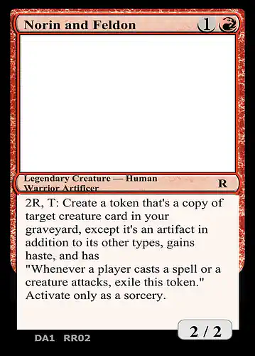 Norin and Feldon - unk Spoiler