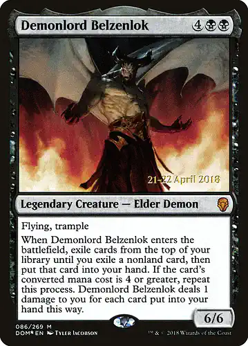 Demonlord Belzenlok - dom Spoiler