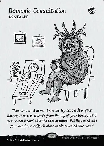 Demonic Consultation - slc Spoiler