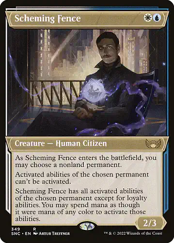 Scheming Fence - snc Spoiler