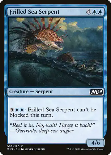 Frilled Sea Serpent - m19 Spoiler