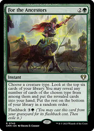 For the Ancestors - cmm Spoiler
