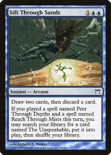 Sift Through Sands - chk Spoiler