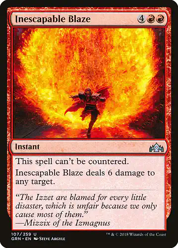 Inescapable Blaze - grn Spoiler