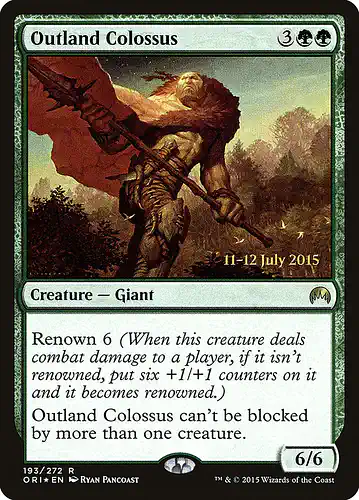Outland Colossus - ori Spoiler