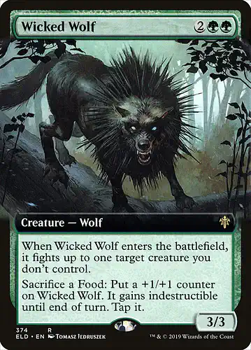 Wicked Wolf - eld Spoiler