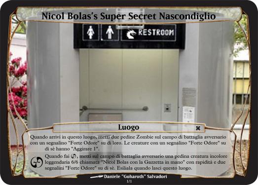 5 - Nicol Bolass Super Secret Nascondiglio