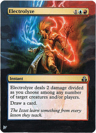 electrolyze altered