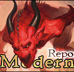 modern report mono red grosseto