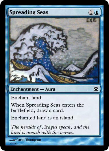 SPREADING SEAS ALTERED