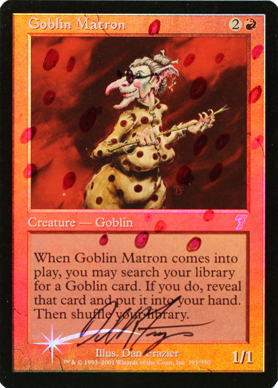 goblina matron foil signed