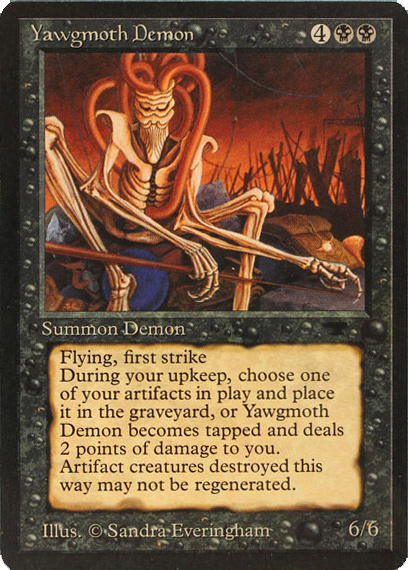 yawgmoth demon antiquities