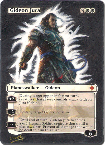 altered art gideon jura mtg