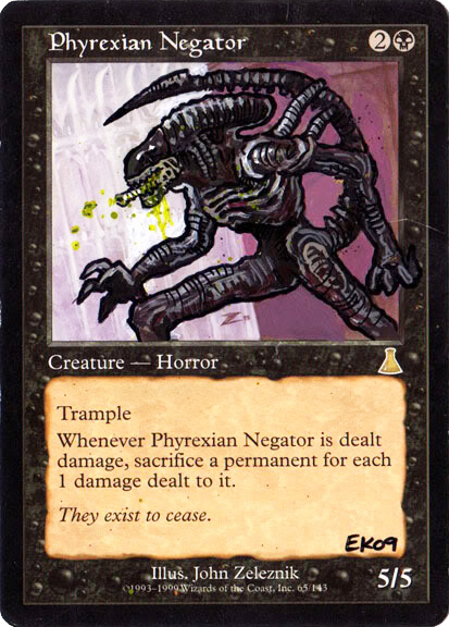 phyrexian negator altered